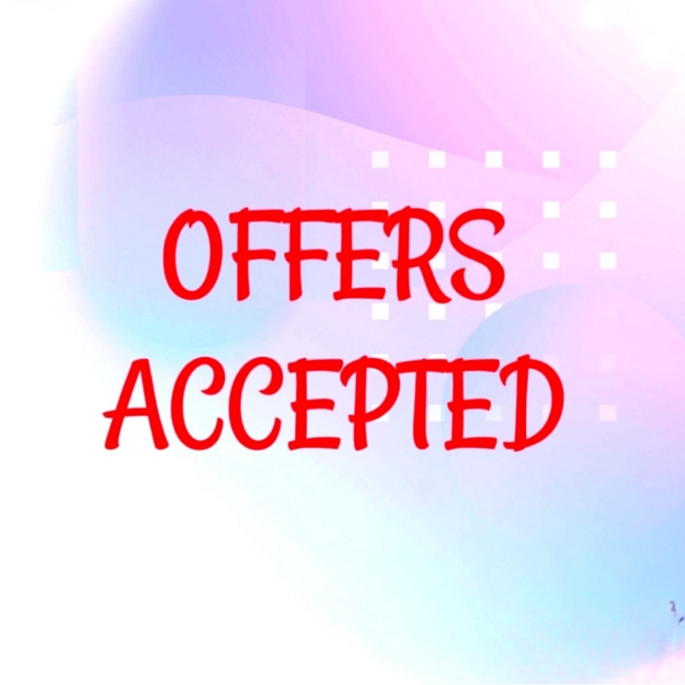 Reasonable offers accepted!